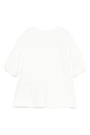 abito in cotone bianco GUCCI KIDS | 828840XJHES9214